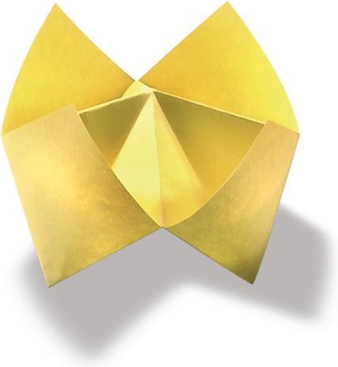 Origami papier Folia 70gr - 10x10cm - pak 500 vel - assorti kleuren — afbeelding 3