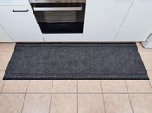 ID vloerkleed keukenloper grijs 66cm*2,5 meter