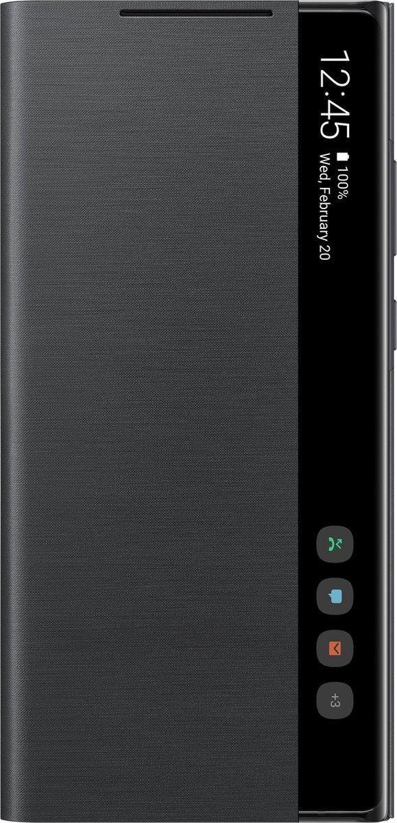 Clear View Cover EF-ZN980 Cover Samsung Galaxy Note 20 van Samsung in Zwart – productfoto