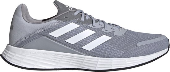 adidas Duramo SL Sportschoenen - Maat 44 2/3 - Mannen - grijs/wit | bol.com