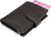 Figuretta RFID Card Protector - Creditcardhouder - Leer - Zwart