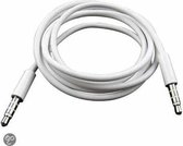 SMH Royal - Aux Stereo Kabel - 1 Meter Wit