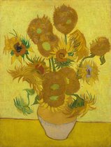 Schilderen Op Nummer Volwassenen - Do It Yourself Paintings - Van Gogh - Zonnebloemen - Kunst - Art - Bloemen - Bloemen in Vaas - 40x50 cm - Canvas