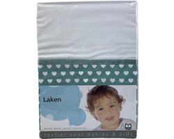 Briljant Baby Geweven Wieglaken Puck Jade - 75 x 100 cm - Katoen