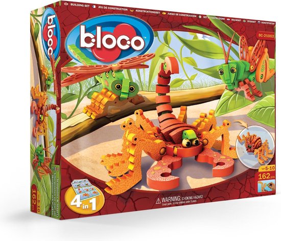 Afbeelding van het spel Bloco  Schorpioenen en insecten puzzel