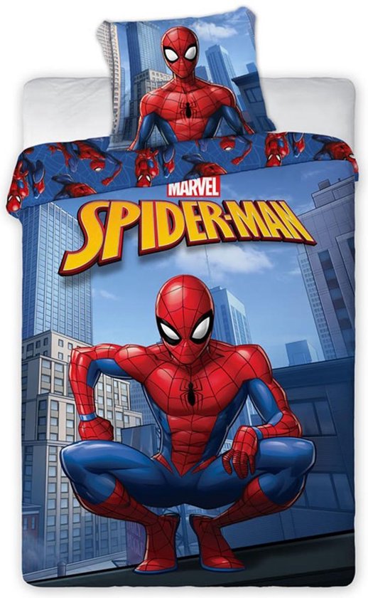 - 140 x 200 cm. - Spider-Man dekbed eenpersoons | bol.com