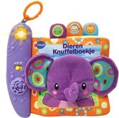 VTech Baby Dieren Knuffelboekje Pluche - Educatief Babyspeelgoed - 6 tot 36 Maanden