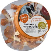 Duvoplus - Hondensnack - Hond - Meat! Kip & Rijst Batons 400g - ± 47st - 47st