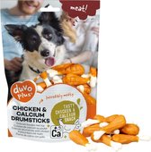 Duvo+ hondensnack Meat! kip & calcium drumsticks 180g