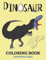 Dinosaur Coloring Book for Boys & Girls