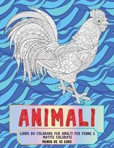 Libro da colorare per adulti per penne e matite colorate - Menos de 10 euro - Animali