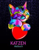 Katzen Malbuch