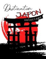 Destination Japon coloriage