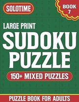 Sudoku Puzzle Book For Adults Large Print 7