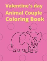 Valentine's Day Animal Couple Coloring Book