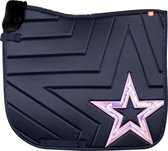 RelaxPets - Imperial Riding - Zadeldek - Zadeldekje - Sjabrak - Boxy Star - Blauw - Roze Ster - Full Dressuur