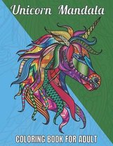 Unicorn Mandala Coloring Book For Adult