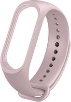 Siliconen bandje - geschikt voor Xiaomi Mi Band 3 / 4 - Lotus Pink/Rose