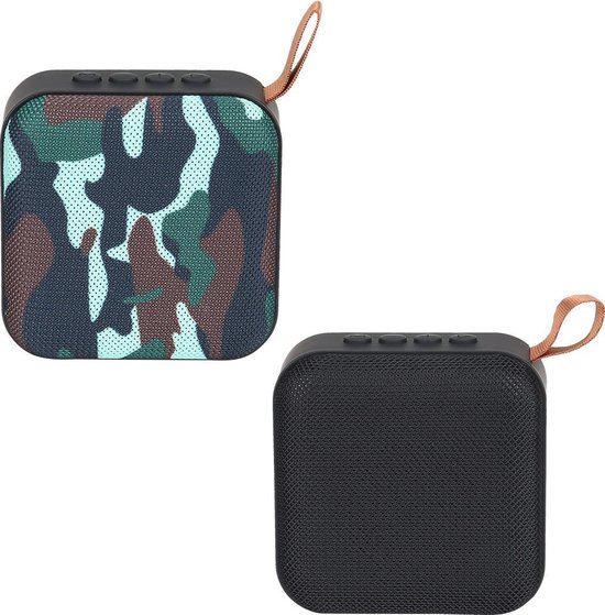 Bluetooth Radio Speaker Camouflage 10x9cm van Bigben — afbeelding 2