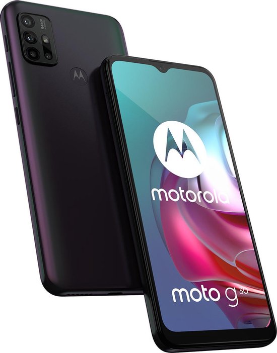 Motorola Moto G30 - 128GB - Dark pearl - Motorola