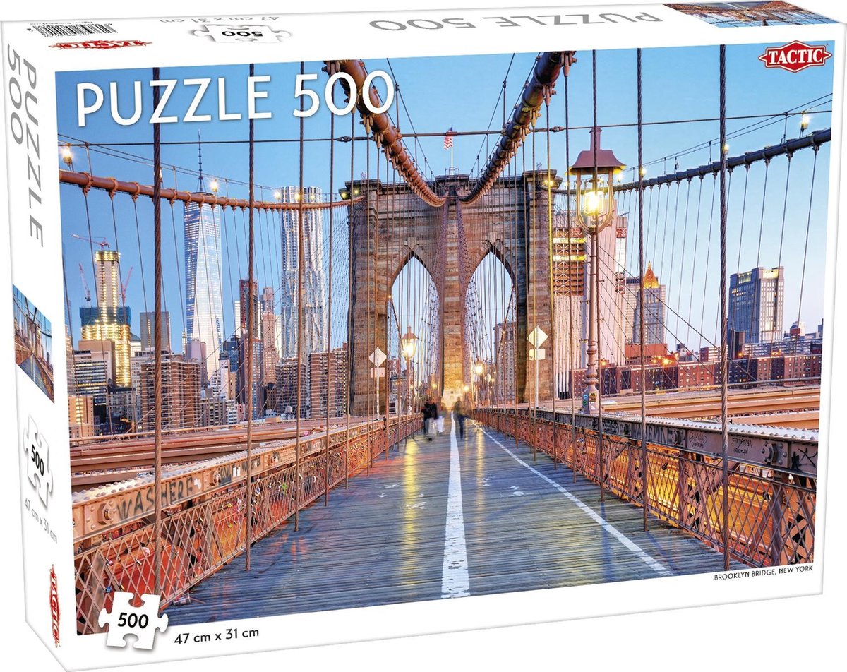 Tactic Puzzel Around the World: Brooklyn Bridge, New York thumbnail 2