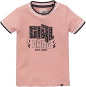 Koko Noko - Meisjes - Roze t-shirt GirlGang - maat 116