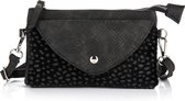 Tas 3-vakken Cheetah - tas met dierenprint - schoudertas - crossbody tas