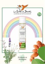 Le Erbe di janas - ontsmettende handgel botanisch, natuurlijk - ontsmettingsmiddel / reiniging handen met tijm, tea tree en lavendel etherische olie tas flacon -50 ml
