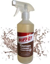 BUFF-IT - Leather Cleaner & Conditioner - Autoleder reiniger - Diepe glans - Diepe reiniging - 500ml