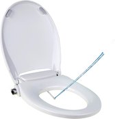 Bidet WC-bril Clean Bum – Dubbele sproeikop - perfecte hygiëne