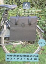 Fietstas / Bagagedrager / Fietswinkeltas Zwart