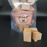 Rookhout Voordeel pakket met whiskychunks , rodewijnvaten chunks , amandel chunks  , appel chunks  , kersenchunks  , pruimen chunks , peren chunks en sinaasappel chunks