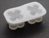 3d siliconen mal kleine kubus dubbel. Bubbel kaars / zeep mal / kaars mal / chocolade mal/ gips / stoepkrijt.