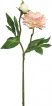 Bosje Papaver 29 cm roze kunstbloem Nova Nature