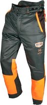 Solidur Authentic Pantalon tronçonneuse classe 1 Type A - noir/orange - Taille : L - noir jaune