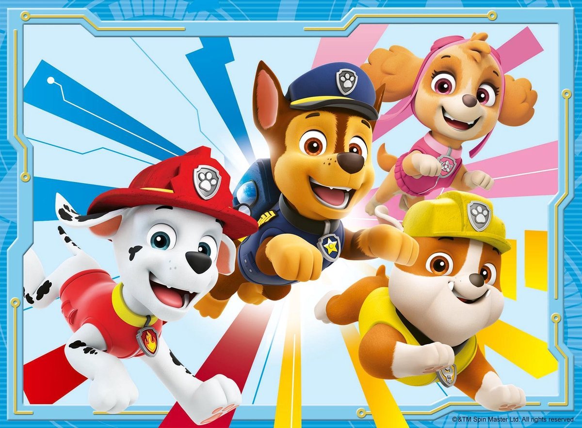 Ravensburger puzzel PAW Patrol - 12+16+20+24 stukjes — afbeelding 6