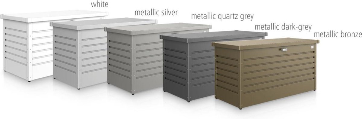 Biohort Hobbybox - kussenkist antraciet 160 x 79 cm