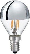 LED E14 lamp - Filament - Kopspiegel - 4 Watt - 2700K - 440Lm - Dimbaar - Vervangt 40W