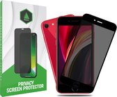 Prisma NL® iPhone Privacy Screenprotector voor iPhone SE (2022 & 2020) & iPhone 8 & iPhone 7 & iPhone 6/6S - Anti Spy - Premium - Screenprotector - Beschermglas - Gehard glas - 9H Glas - Zwarte rand - Tempered Glass - Full cover