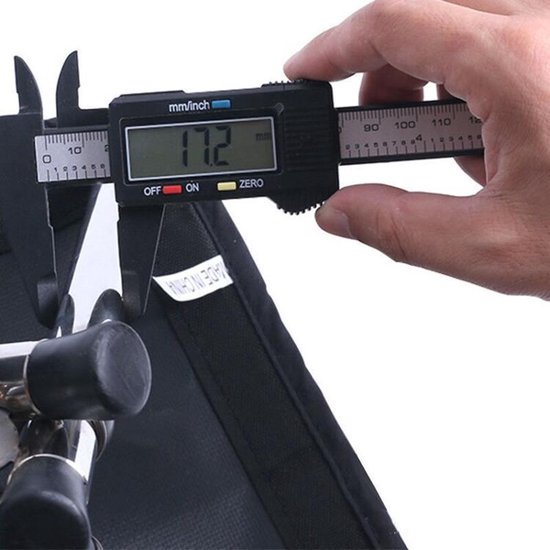 Viskrukje - Reiskruk - Handig mee te nemen - gewicht 500 gram - 30.5x30.5x36 cm - Zwart - Merkloos