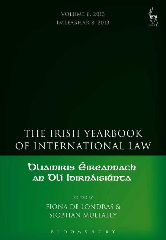 Irish Yearbook of International Law - The Irish Yearbook of  ... - cover