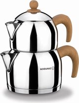 Korkmaz Natura Midi Turkse theepot (0.7 lt-1.5 lt)