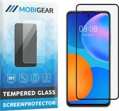 Mobigear Gehard Glas Ultra-Clear Screenprotector voor Huawei P Smart (2021) - Zwart