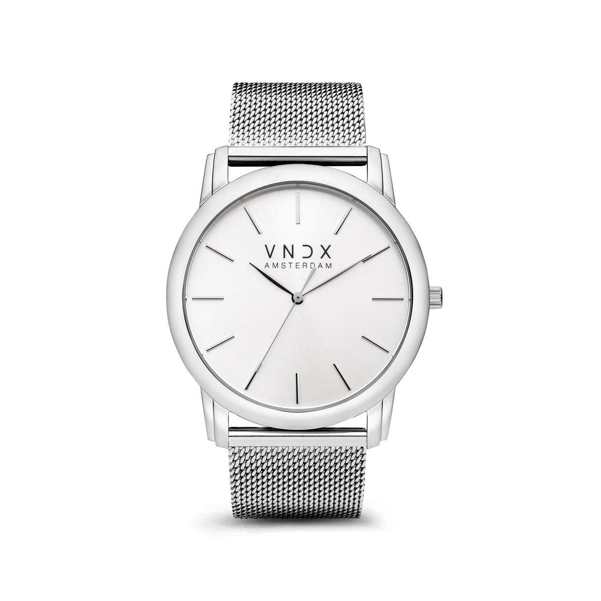 VNDX Amsterdam - Dames horloge - City Chick XL Zilver