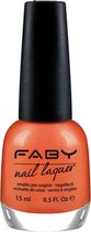 Faby Nagellak A Long Summer Dames 15 Ml Vegan Koraaloranje