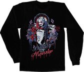 DC Comics Suicide Squad Longsleeve shirt -XXL- Harley Quinn Zwart