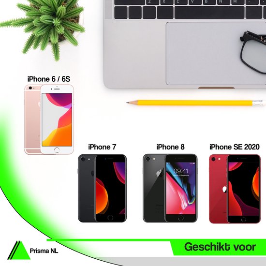 Prisma NL® iPhone Privacy Screenprotector - iPhone SE (2020) - iPhone 8 -  iPhone 7 -... 
