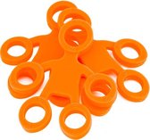 Uitdeelcadeaus - 10 stuks - Fidget Toy - Finger Pull - Oranje