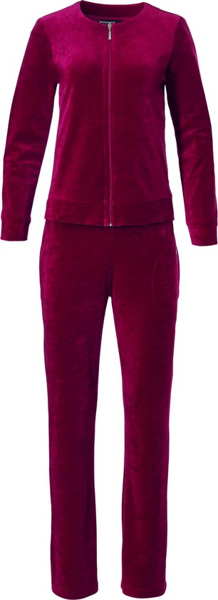 24/7 Moments Pastunette Dames Loungewearset - Maat XXL - Rood