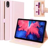Luxe stand flip sleepcover hoes - Lenovo Tab P11 - Roze Goud
